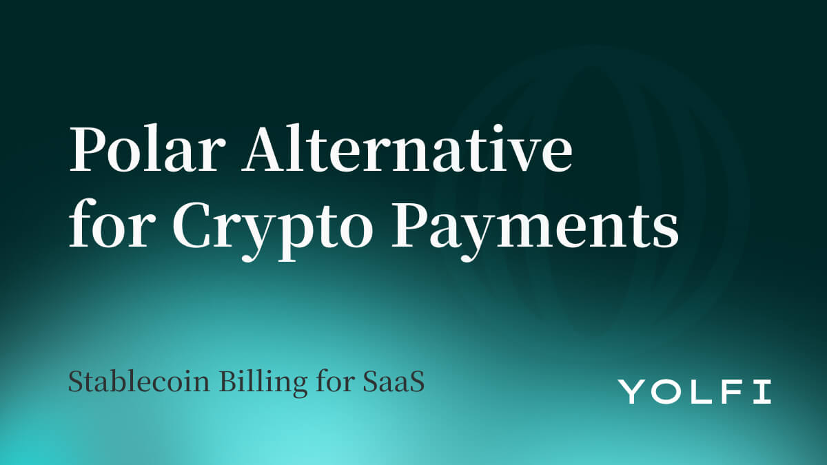 Polar Alternative for Crypto Payments: USDC, USDT, Payment Links, and Webhooks